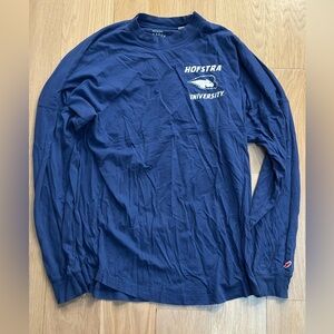 Women’s Hofstra University Blue Spirit Jersey Long Sleeve Top Size Medium.